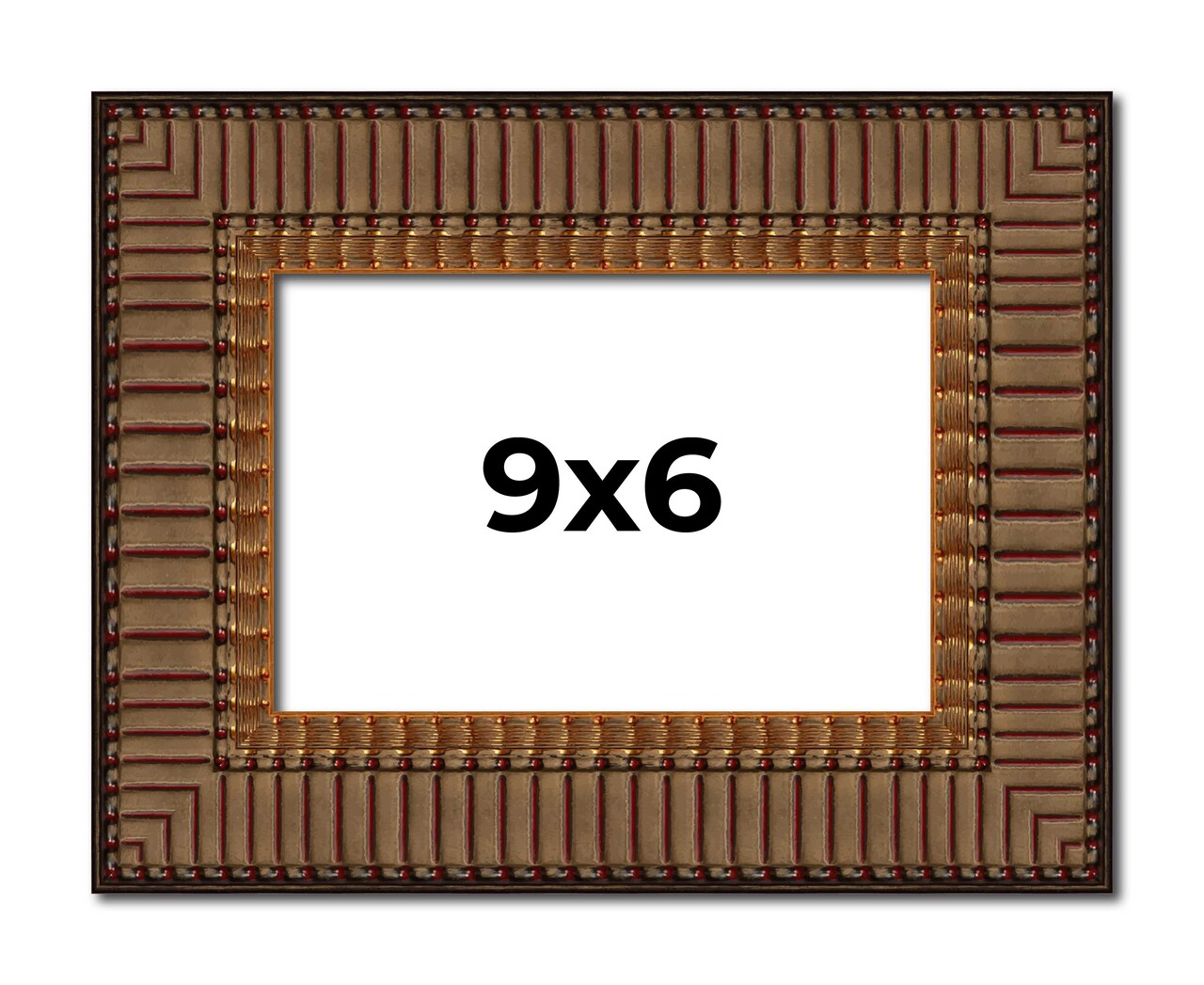 Photo Size Museum Black Picture Frame - UV Acrylic, Foam Board Backing, Hanging Hardware